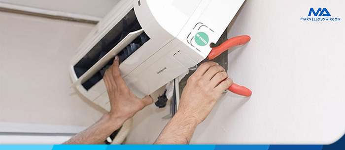 What is involved in servicing an Air Conditioner?