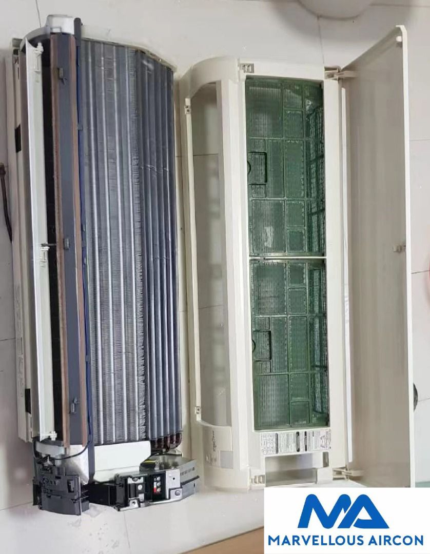 Fancoil Chemical Overhaul Aircon Servicing Singapore